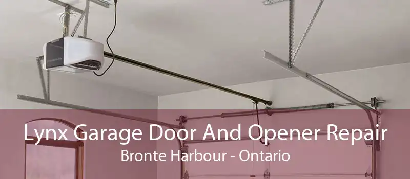 Lynx Garage Door And Opener Repair Bronte Harbour - Ontario