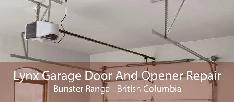 Lynx Garage Door And Opener Repair Bunster Range - British Columbia