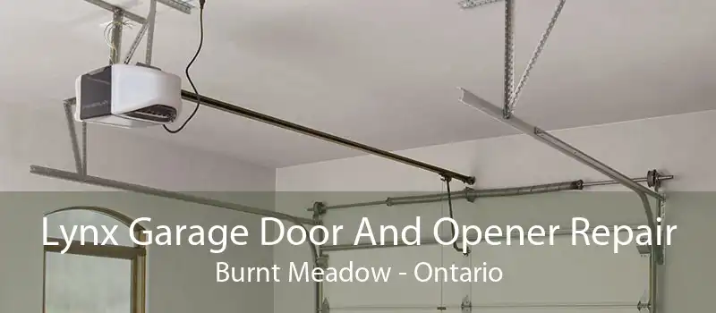 Lynx Garage Door And Opener Repair Burnt Meadow - Ontario