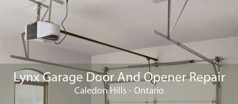 Lynx Garage Door And Opener Repair Caledon Hills - Ontario