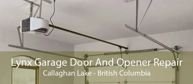 Lynx Garage Door And Opener Repair Callaghan Lake - British Columbia