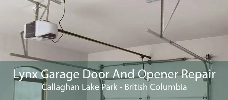 Lynx Garage Door And Opener Repair Callaghan Lake Park - British Columbia