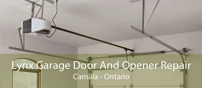 Lynx Garage Door And Opener Repair Camilla - Ontario