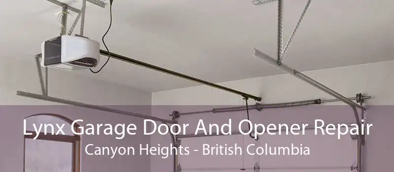 Lynx Garage Door And Opener Repair Canyon Heights - British Columbia