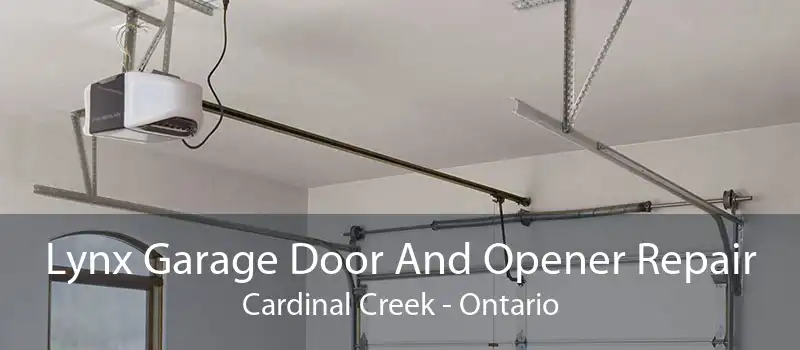 Lynx Garage Door And Opener Repair Cardinal Creek - Ontario