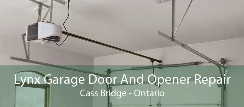 Lynx Garage Door And Opener Repair Cass Bridge - Ontario