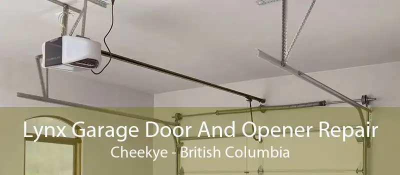 Lynx Garage Door And Opener Repair Cheekye - British Columbia
