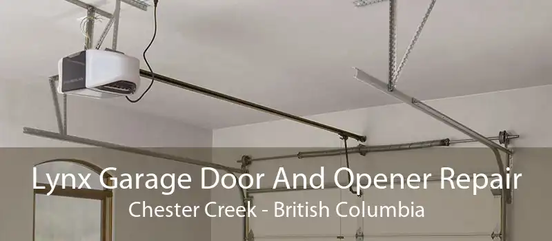 Lynx Garage Door And Opener Repair Chester Creek - British Columbia