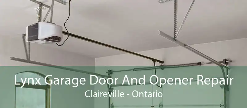 Lynx Garage Door And Opener Repair Claireville - Ontario