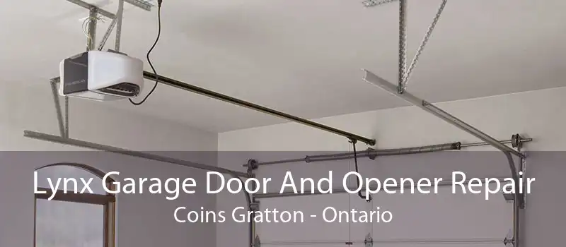 Lynx Garage Door And Opener Repair Coins Gratton - Ontario