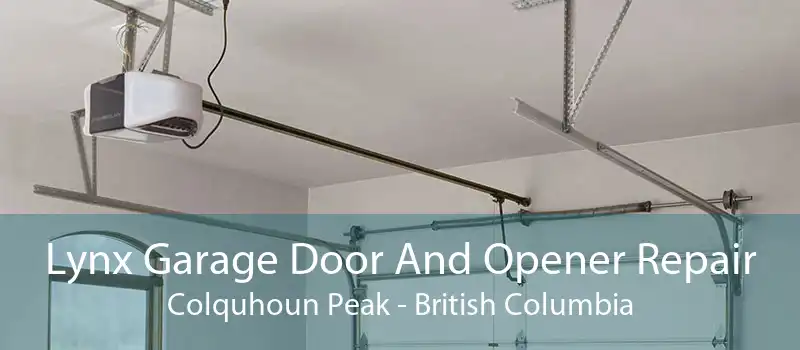 Lynx Garage Door And Opener Repair Colquhoun Peak - British Columbia