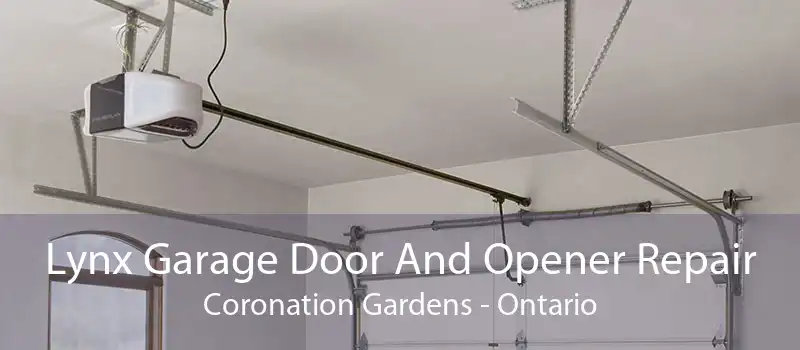 Lynx Garage Door And Opener Repair Coronation Gardens - Ontario