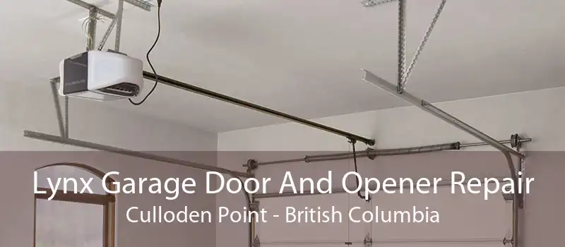 Lynx Garage Door And Opener Repair Culloden Point - British Columbia