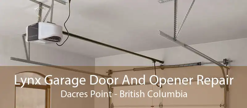 Lynx Garage Door And Opener Repair Dacres Point - British Columbia