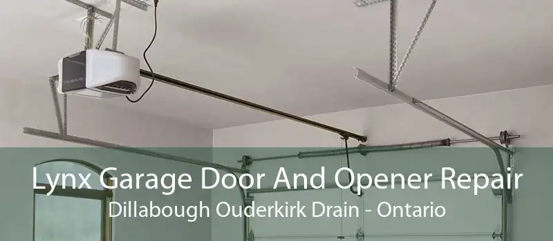 Lynx Garage Door And Opener Repair Dillabough Ouderkirk Drain - Ontario