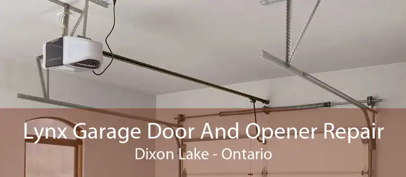 Lynx Garage Door And Opener Repair Dixon Lake - Ontario