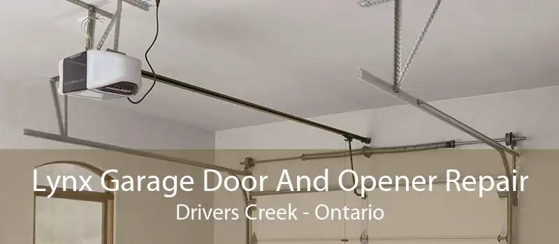 Lynx Garage Door And Opener Repair Drivers Creek - Ontario