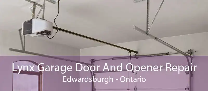 Lynx Garage Door And Opener Repair Edwardsburgh - Ontario
