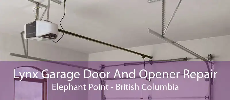 Lynx Garage Door And Opener Repair Elephant Point - British Columbia