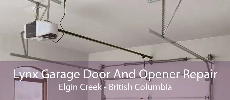 Lynx Garage Door And Opener Repair Elgin Creek - British Columbia