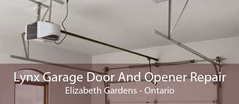 Lynx Garage Door And Opener Repair Elizabeth Gardens - Ontario