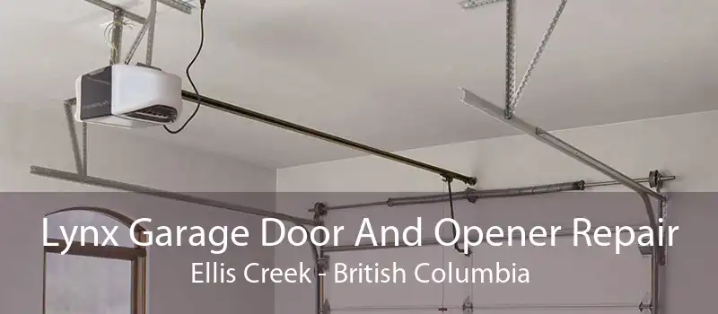 Lynx Garage Door And Opener Repair Ellis Creek - British Columbia