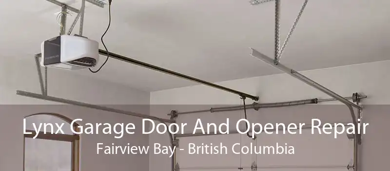 Lynx Garage Door And Opener Repair Fairview Bay - British Columbia