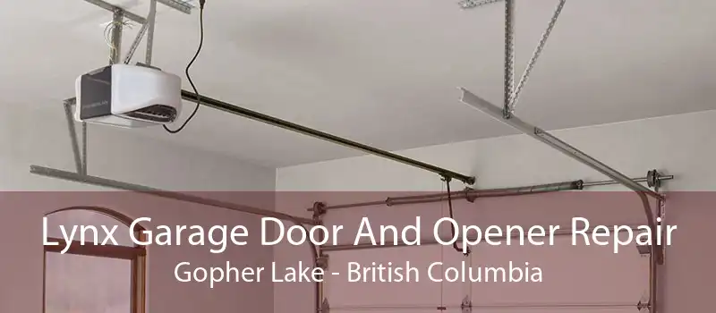 Lynx Garage Door And Opener Repair Gopher Lake - British Columbia