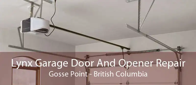 Lynx Garage Door And Opener Repair Gosse Point - British Columbia