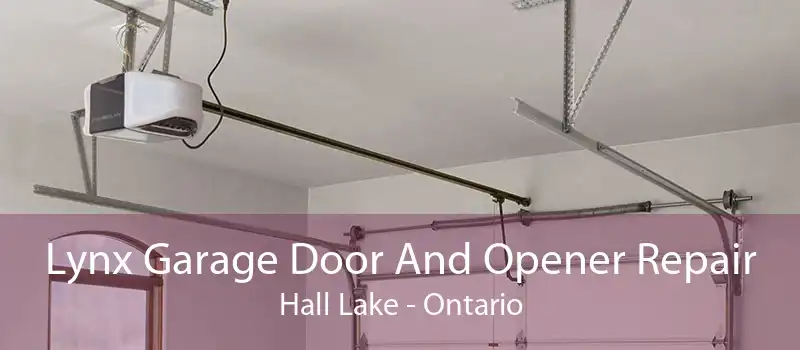 Lynx Garage Door And Opener Repair Hall Lake - Ontario