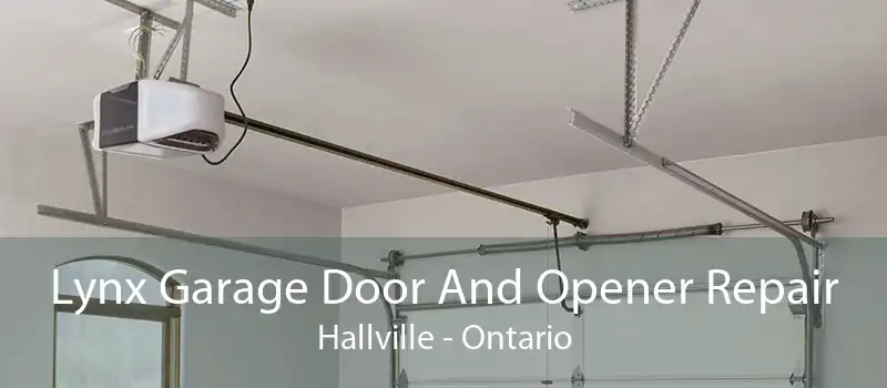Lynx Garage Door And Opener Repair Hallville - Ontario