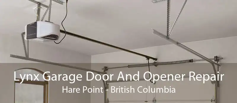Lynx Garage Door And Opener Repair Hare Point - British Columbia