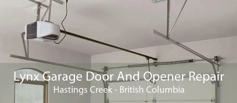 Lynx Garage Door And Opener Repair Hastings Creek - British Columbia