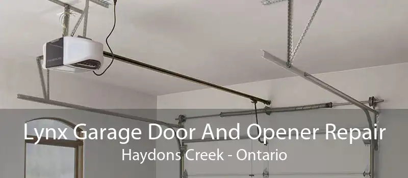 Lynx Garage Door And Opener Repair Haydons Creek - Ontario
