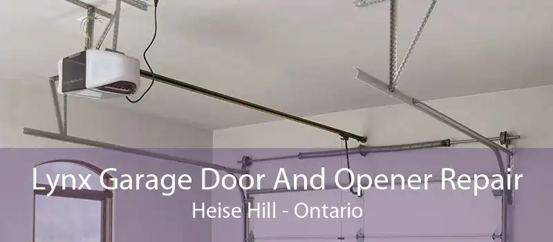 Lynx Garage Door And Opener Repair Heise Hill - Ontario