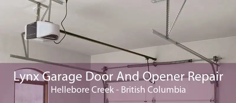Lynx Garage Door And Opener Repair Hellebore Creek - British Columbia