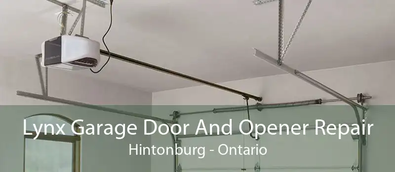 Lynx Garage Door And Opener Repair Hintonburg - Ontario