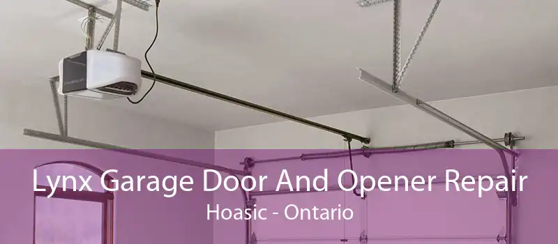 Lynx Garage Door And Opener Repair Hoasic - Ontario