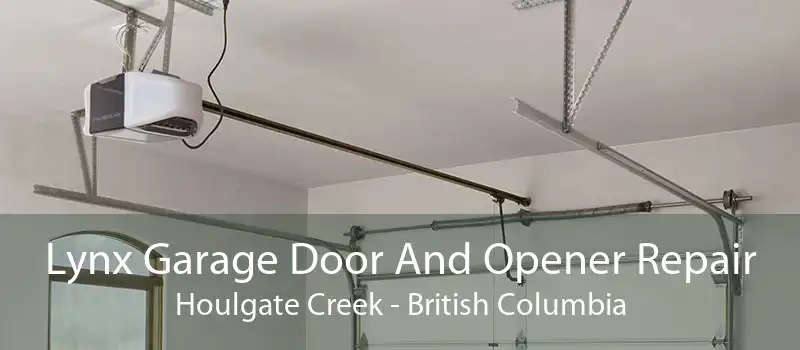 Lynx Garage Door And Opener Repair Houlgate Creek - British Columbia