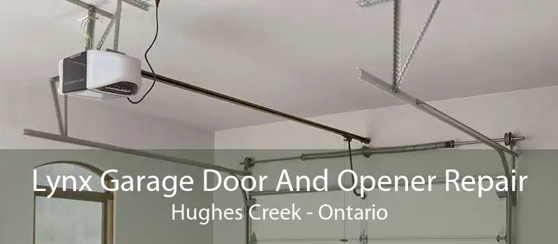 Lynx Garage Door And Opener Repair Hughes Creek - Ontario