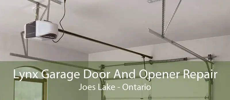 Lynx Garage Door And Opener Repair Joes Lake - Ontario