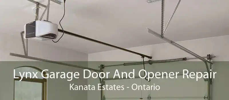 Lynx Garage Door And Opener Repair Kanata Estates - Ontario