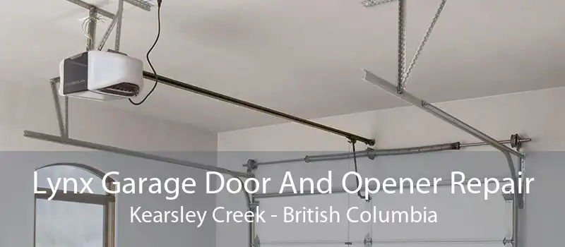 Lynx Garage Door And Opener Repair Kearsley Creek - British Columbia