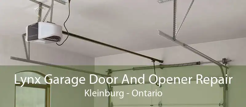 Lynx Garage Door And Opener Repair Kleinburg - Ontario