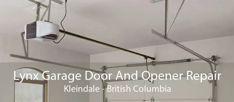Lynx Garage Door And Opener Repair Kleindale - British Columbia