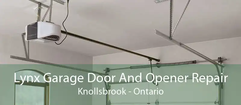 Lynx Garage Door And Opener Repair Knollsbrook - Ontario