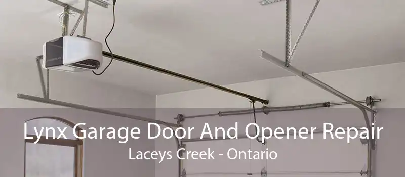 Lynx Garage Door And Opener Repair Laceys Creek - Ontario