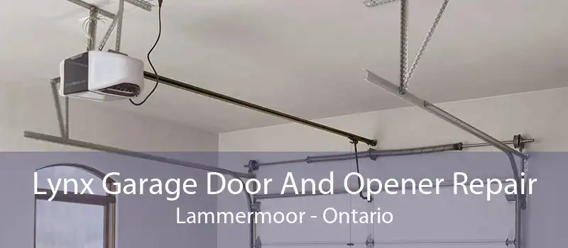 Lynx Garage Door And Opener Repair Lammermoor - Ontario
