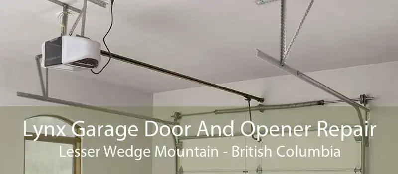 Lynx Garage Door And Opener Repair Lesser Wedge Mountain - British Columbia