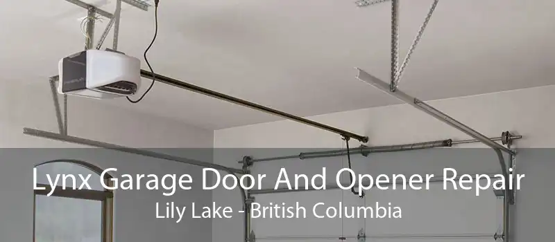 Lynx Garage Door And Opener Repair Lily Lake - British Columbia